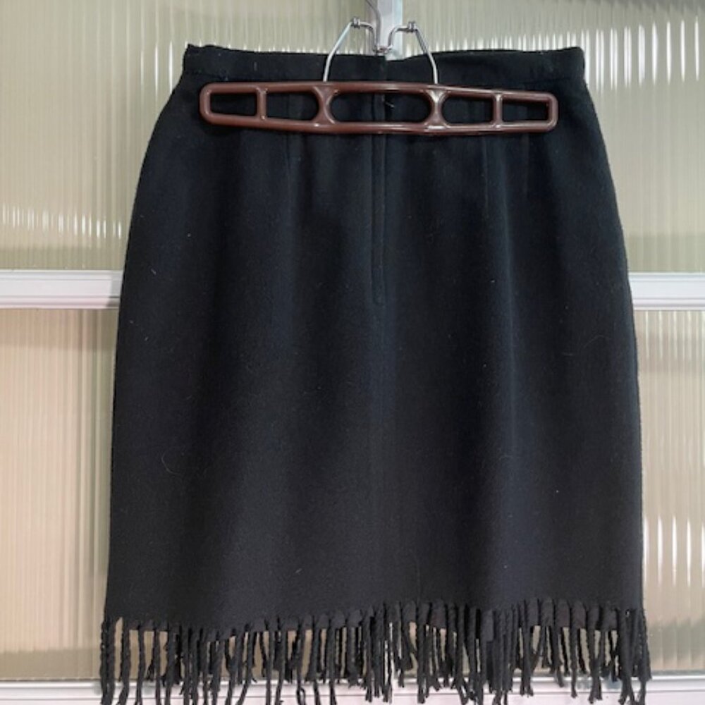 Women's Coldwater Creek Skirt Black - Picture 2 of 4